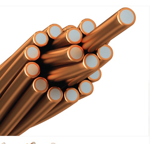 Copper clad Conductor  supplier in middle east ( saudi arab , bahrain , uae , kuwait , qatar  , oman  )
