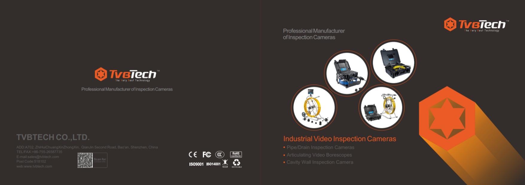 Drain pipe inspection cameras